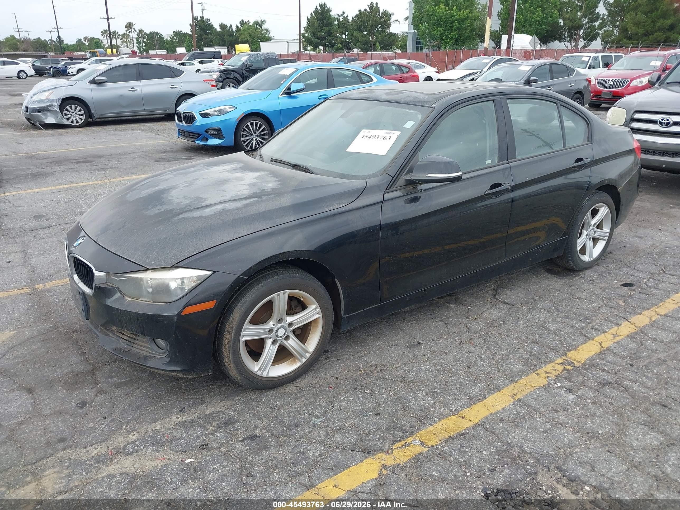 2012 Bmw 328i   Black vin: WBA3A5C50CF341248