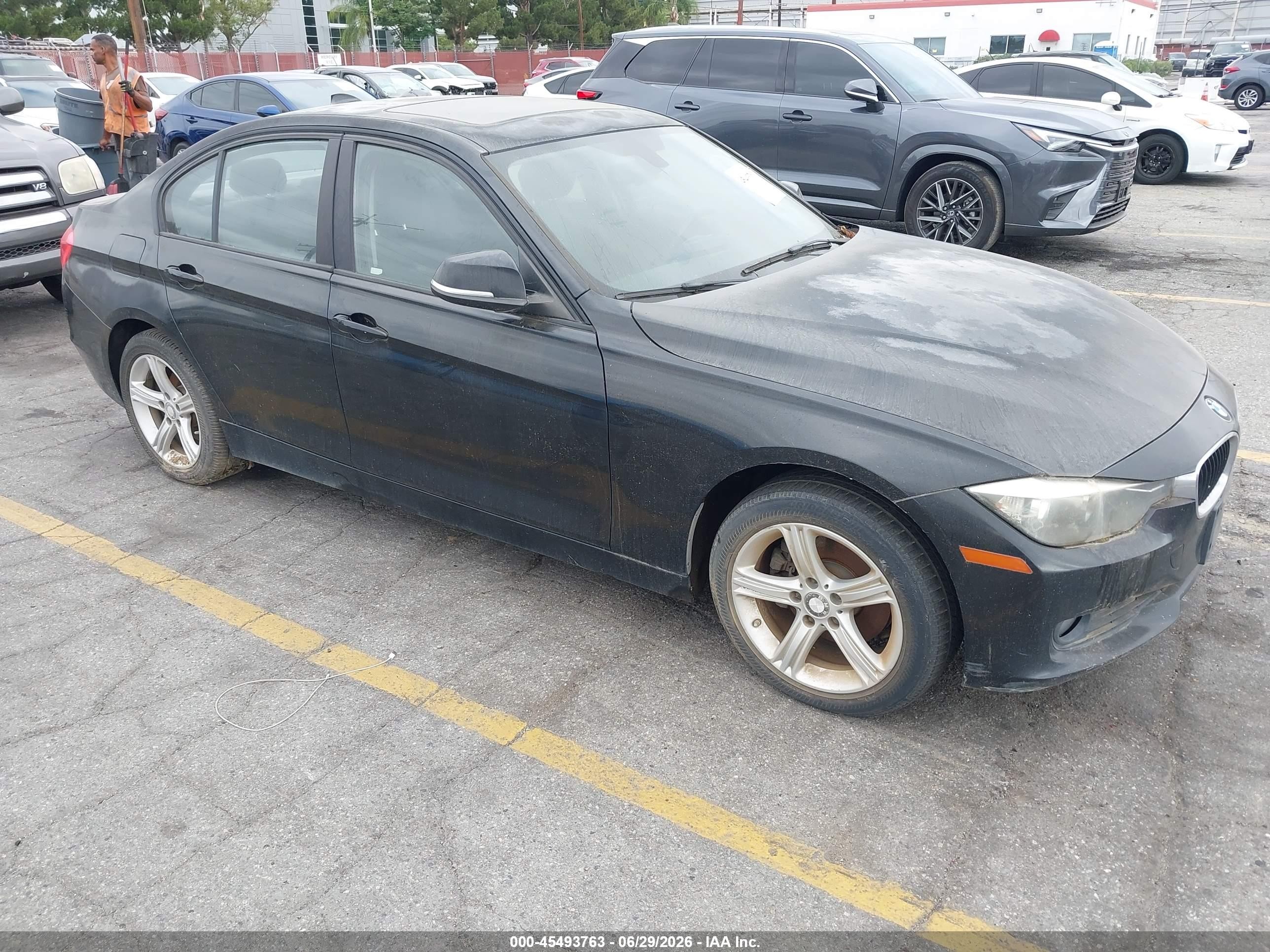 2012 Bmw 328i   Black vin: WBA3A5C50CF341248