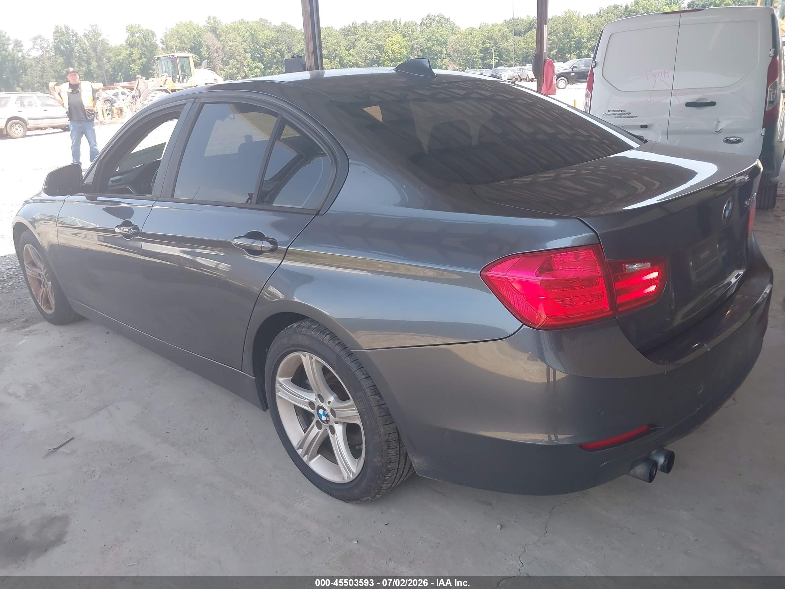 2012 Bmw 328i   Gray vin: WBA3A5C50CF342304