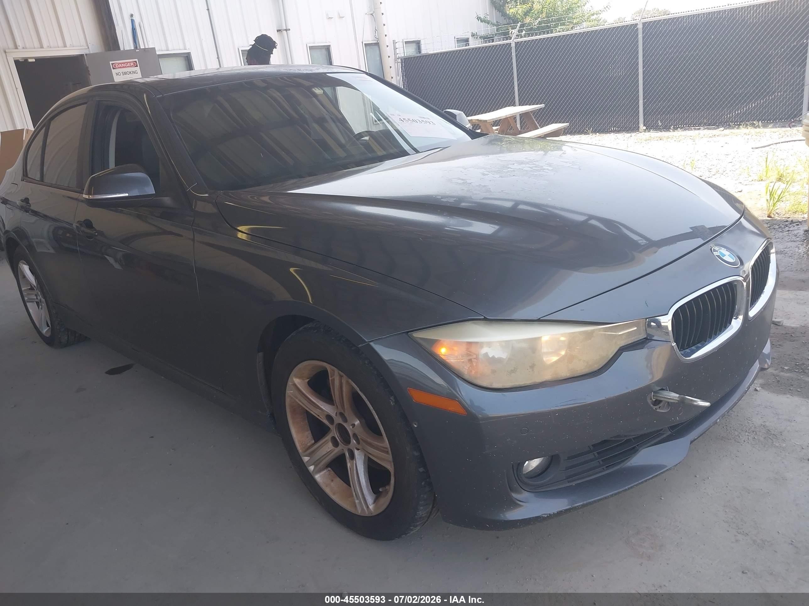 2012 Bmw 328i   Gray vin: WBA3A5C50CF342304