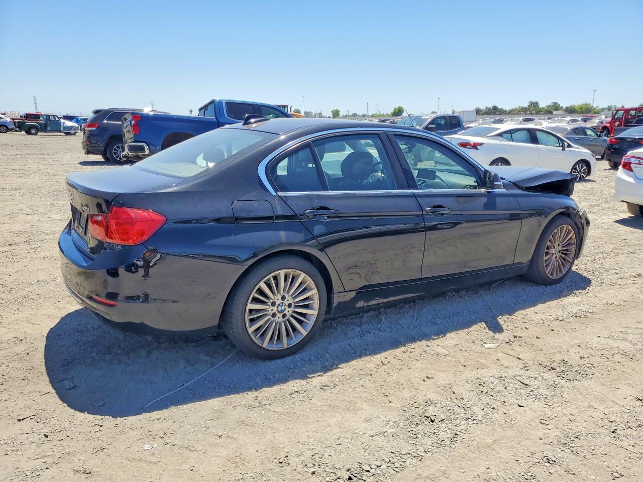 2012 Bmw 328 I Black vin: WBA3A5C50CF345400