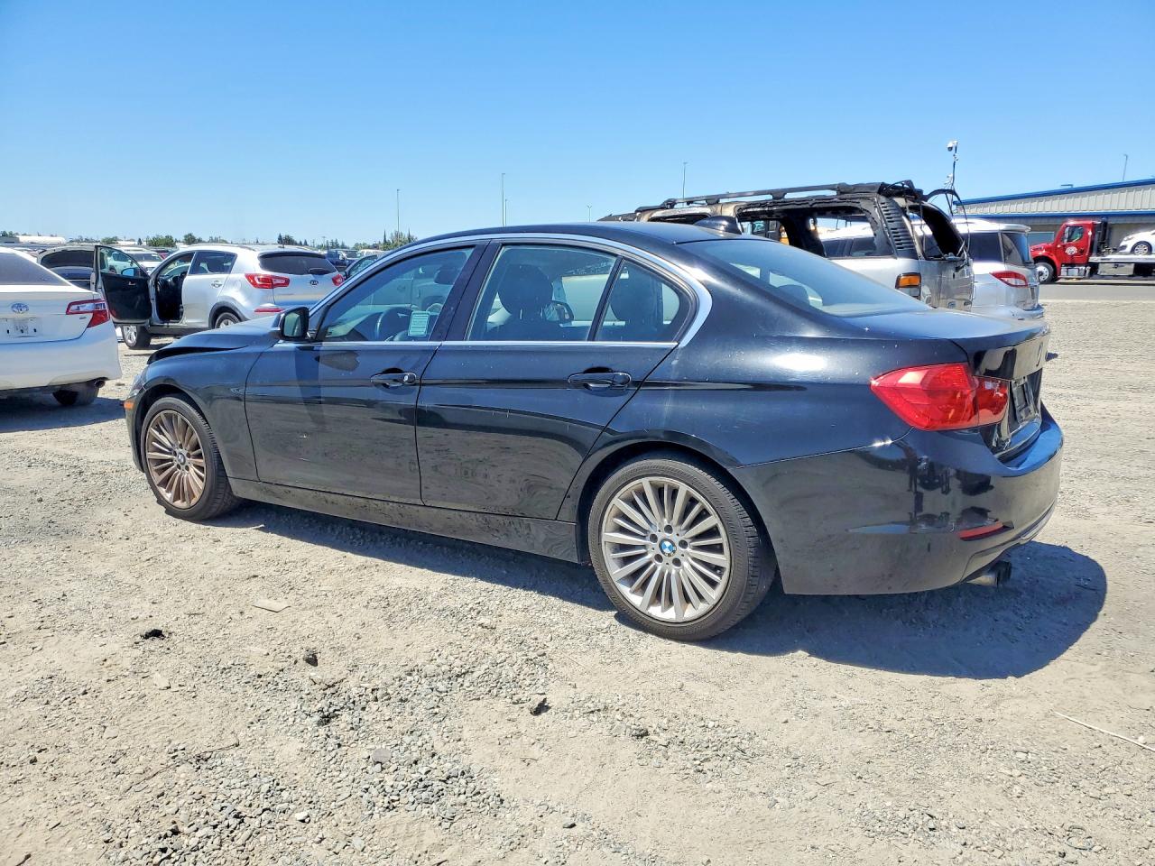 2012 Bmw 328 I Black vin: WBA3A5C50CF345400