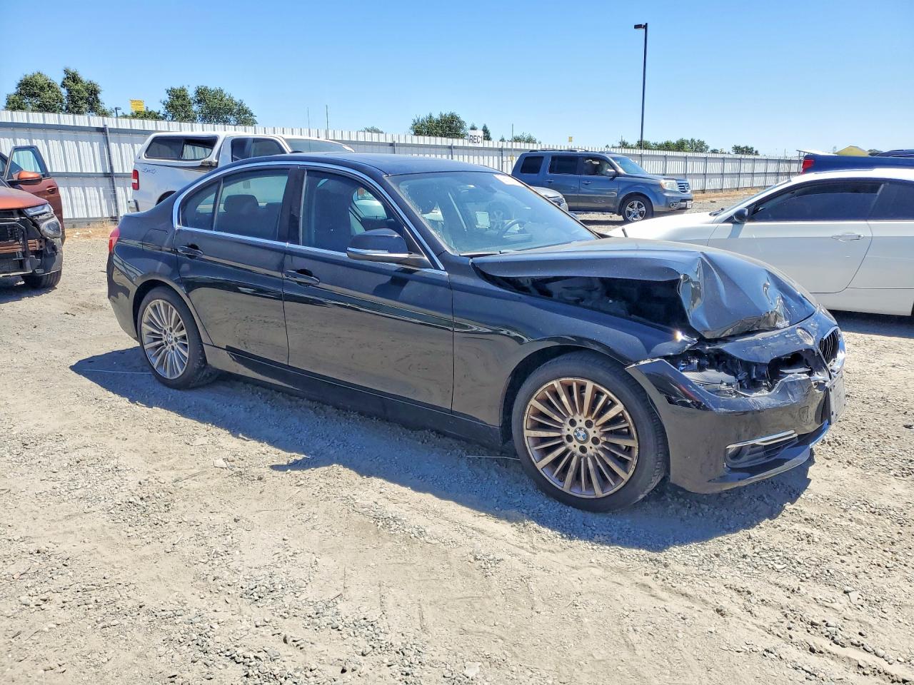 2012 Bmw 328 I Black vin: WBA3A5C50CF345400