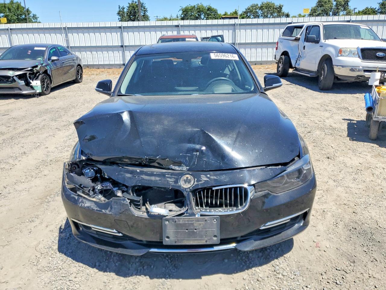 2012 Bmw 328 I Black vin: WBA3A5C50CF345400