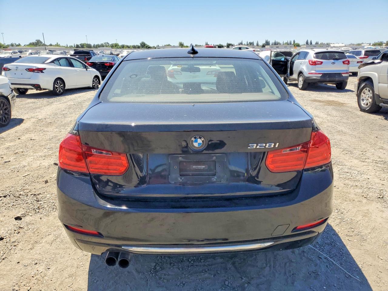 2012 Bmw 328 I Black vin: WBA3A5C50CF345400