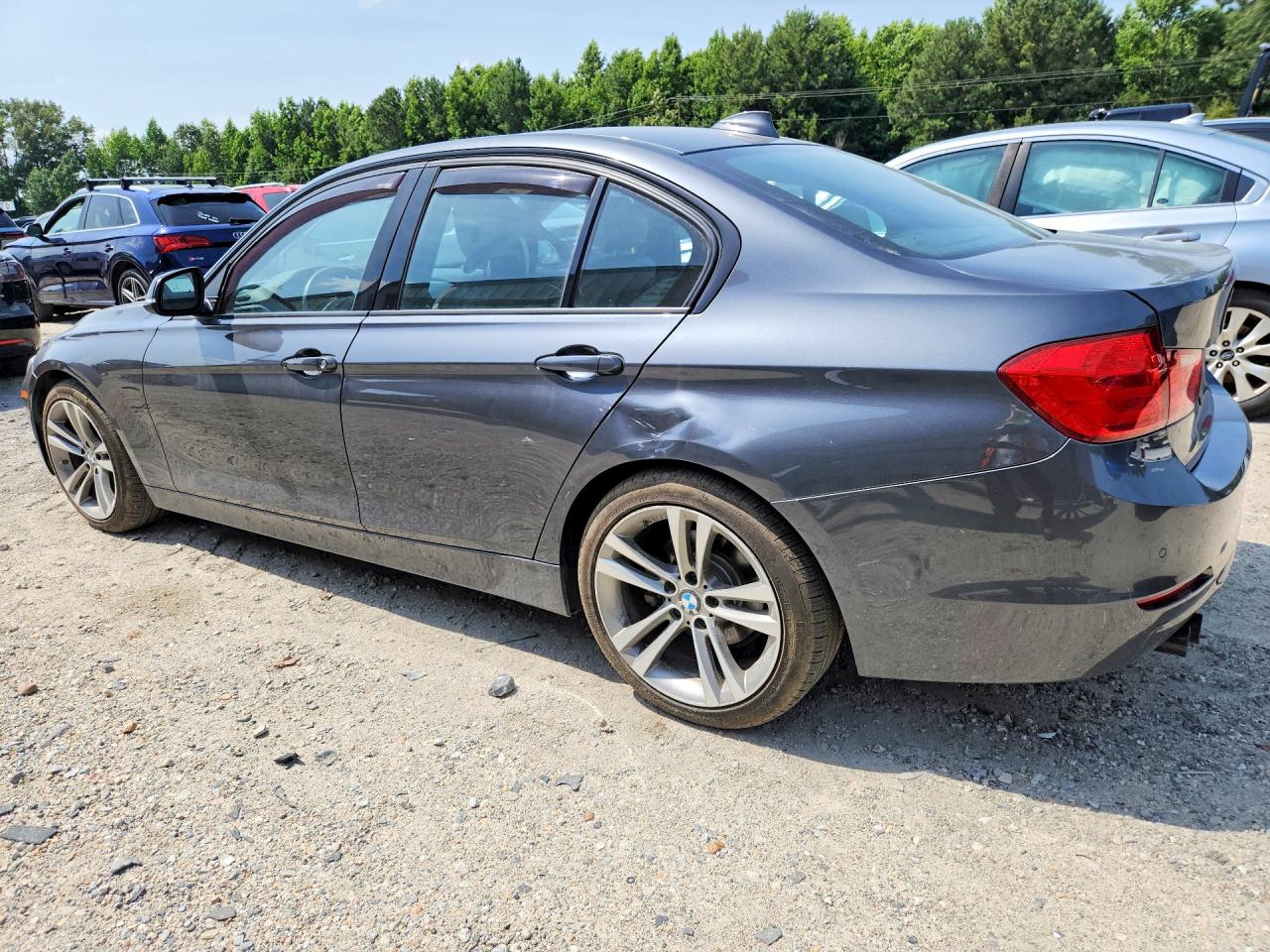 2012 Bmw 328 I Gray vin: WBA3A5C50CF345798