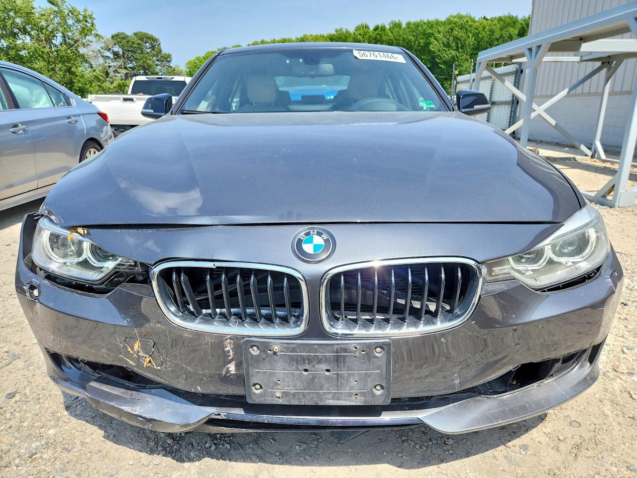 2012 Bmw 328 I Gray vin: WBA3A5C50CF345798