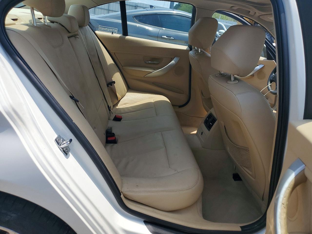 2012 Bmw 328 I White vin: WBA3A5C50CF349138