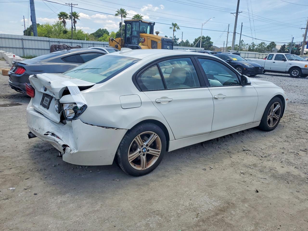 2012 Bmw 328 I White vin: WBA3A5C50CF349138