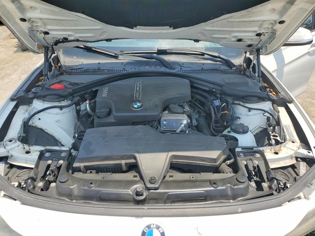 2012 Bmw 328 I White vin: WBA3A5C50CF349138