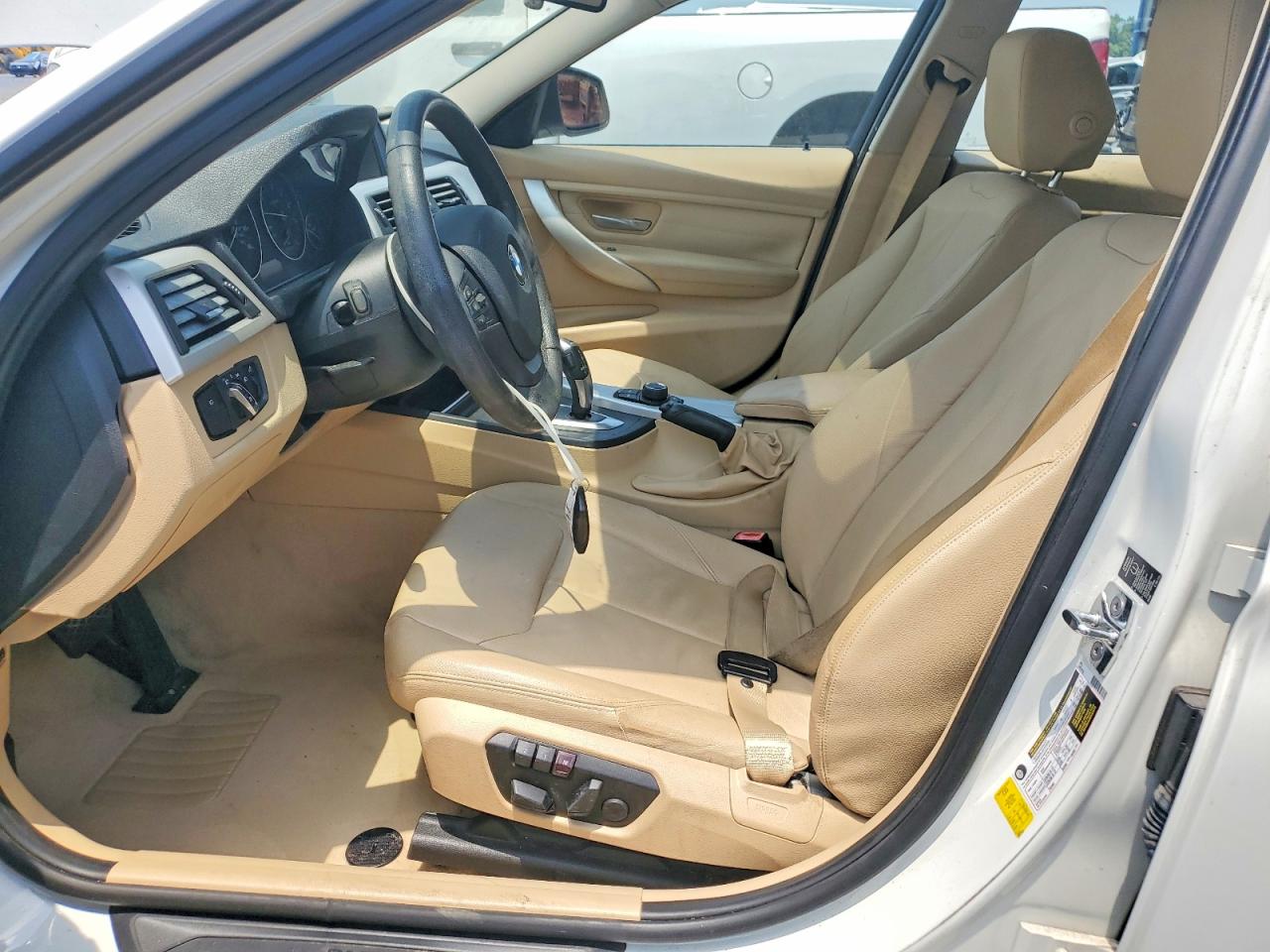 2012 Bmw 328 I White vin: WBA3A5C50CF349138