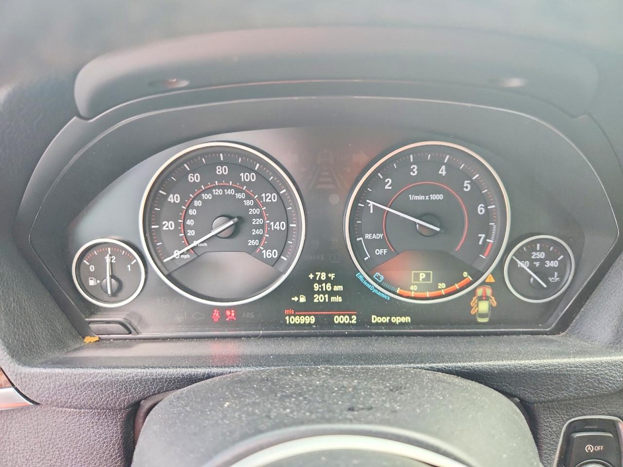 2013 Bmw 328 I Black vin: WBA3A5C50DF356740