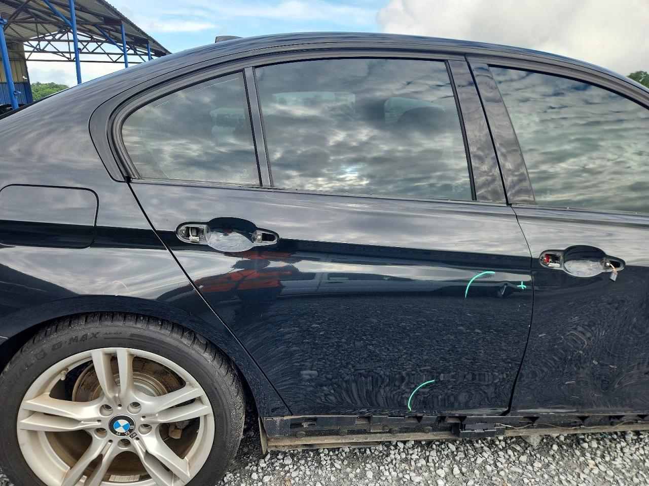 2013 Bmw 328 I Black vin: WBA3A5C50DF356740