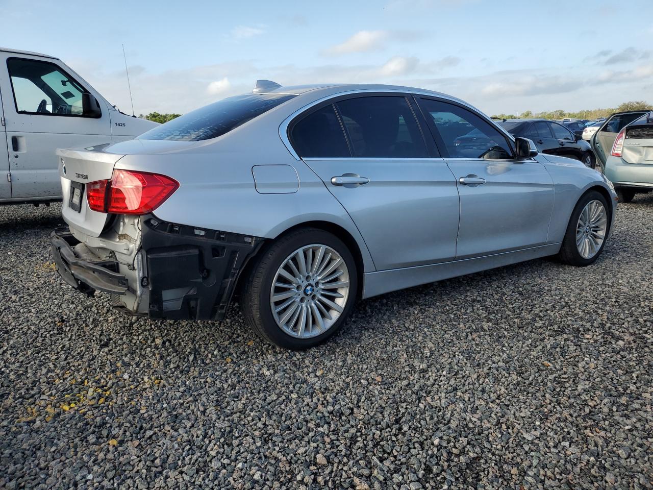 2013 Bmw 328 I Silver vin: WBA3A5C50DF357659
