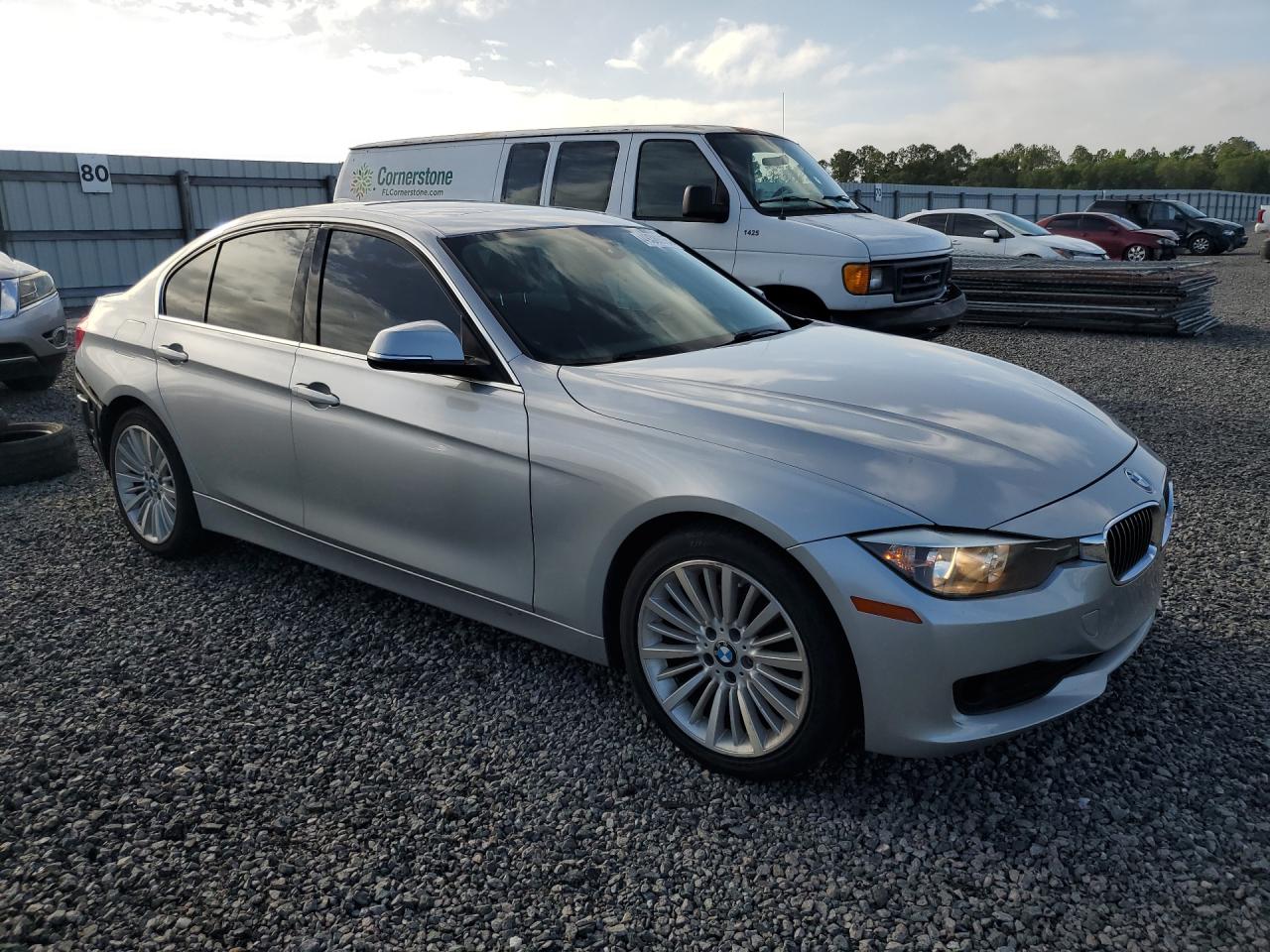 2013 Bmw 328 I Silver vin: WBA3A5C50DF357659