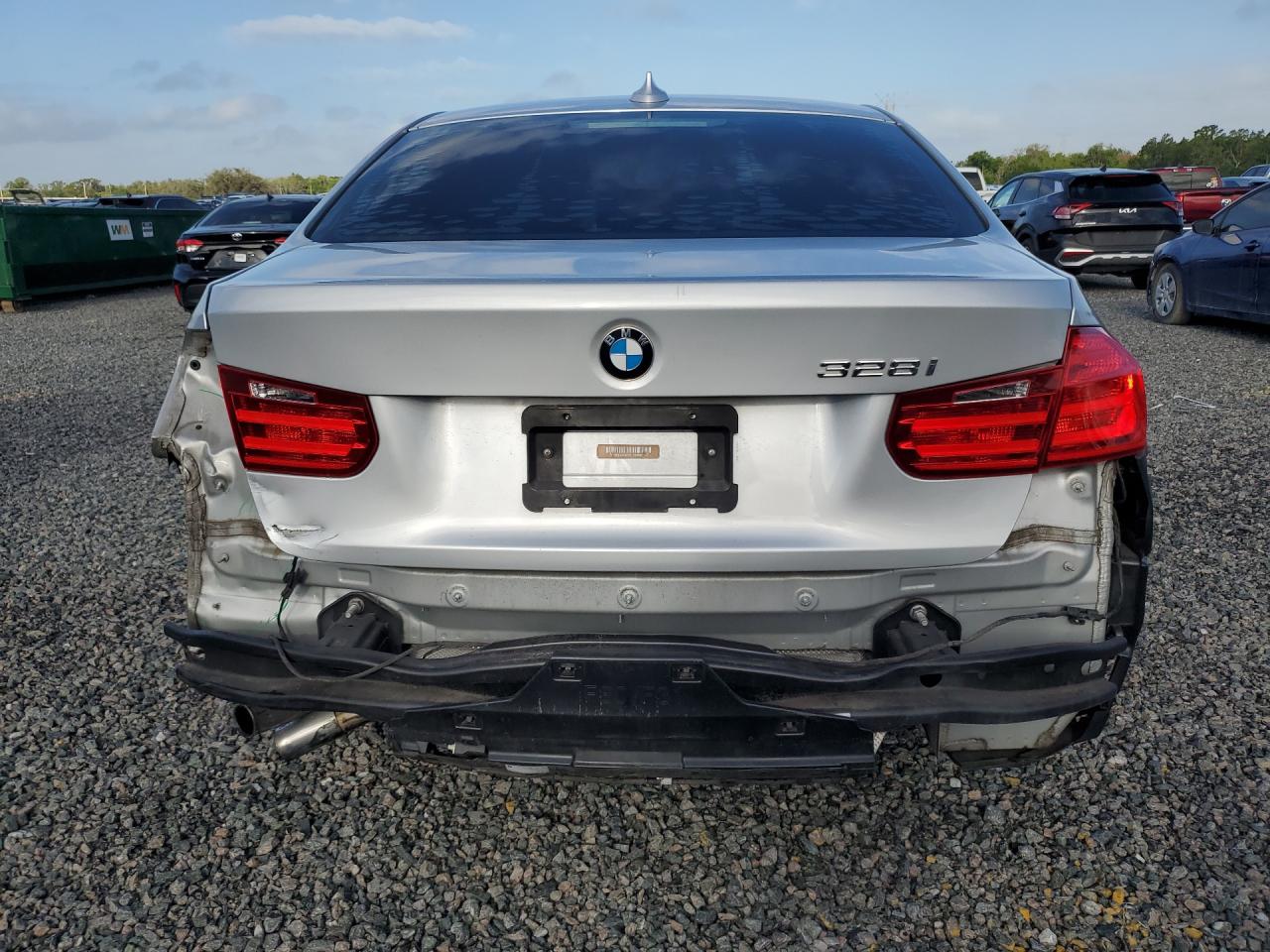 2013 Bmw 328 I Silver vin: WBA3A5C50DF357659
