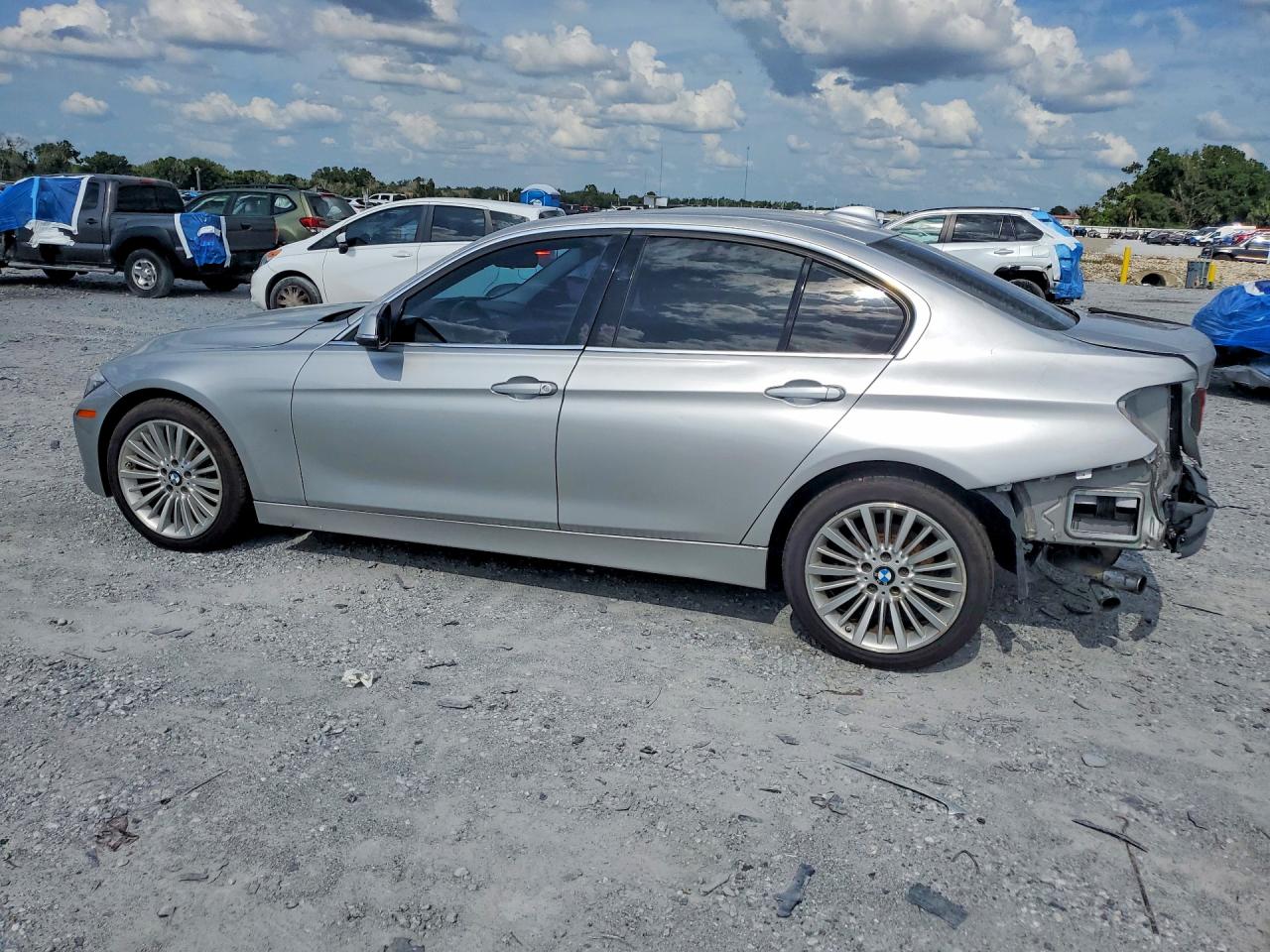 2013 Bmw 328 I Silver vin: WBA3A5C50DF357659