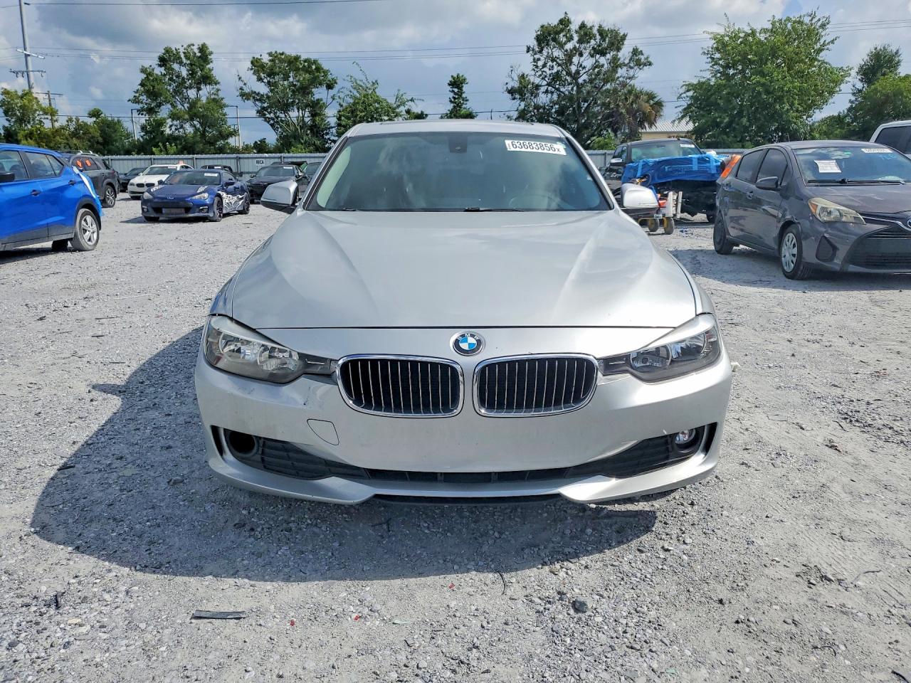2013 Bmw 328 I Silver vin: WBA3A5C50DF357659