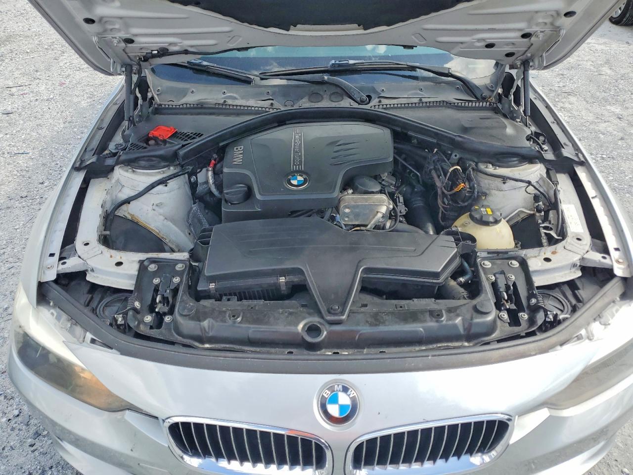 2013 Bmw 328 I Silver vin: WBA3A5C50DF357659