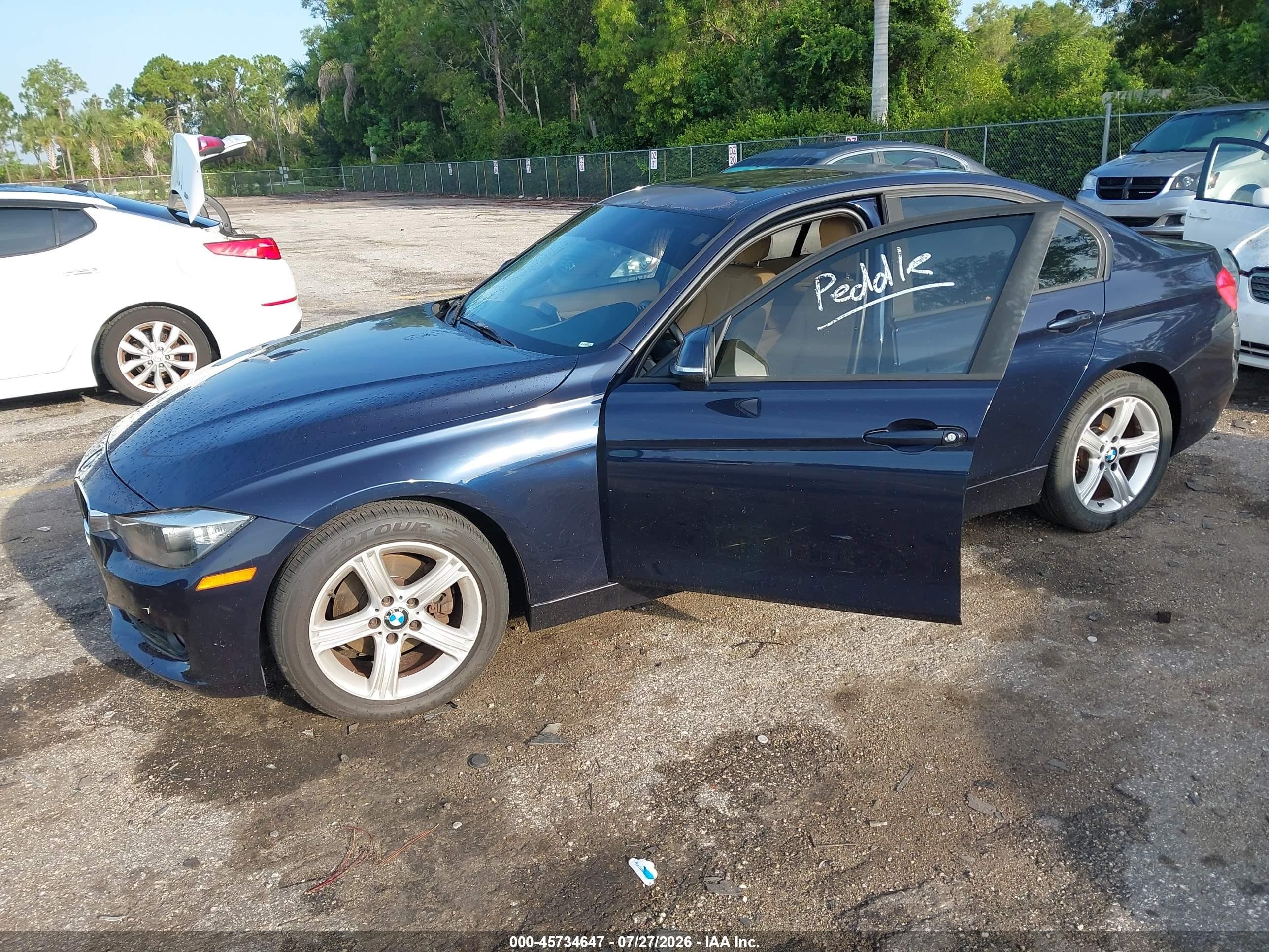 2013 Bmw 328i   Navy vin: WBA3A5C50DF358424
