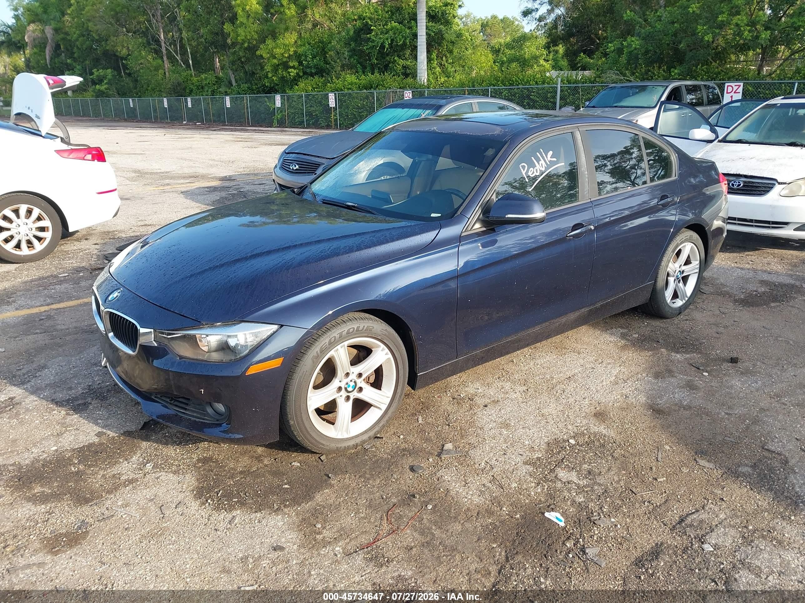 2013 Bmw 328i   Navy vin: WBA3A5C50DF358424