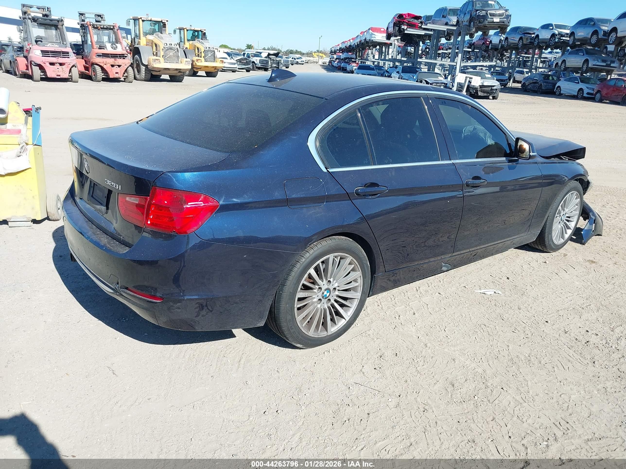 2013 Bmw 328i Dark Blue vin: WBA3A5C50DJ462716