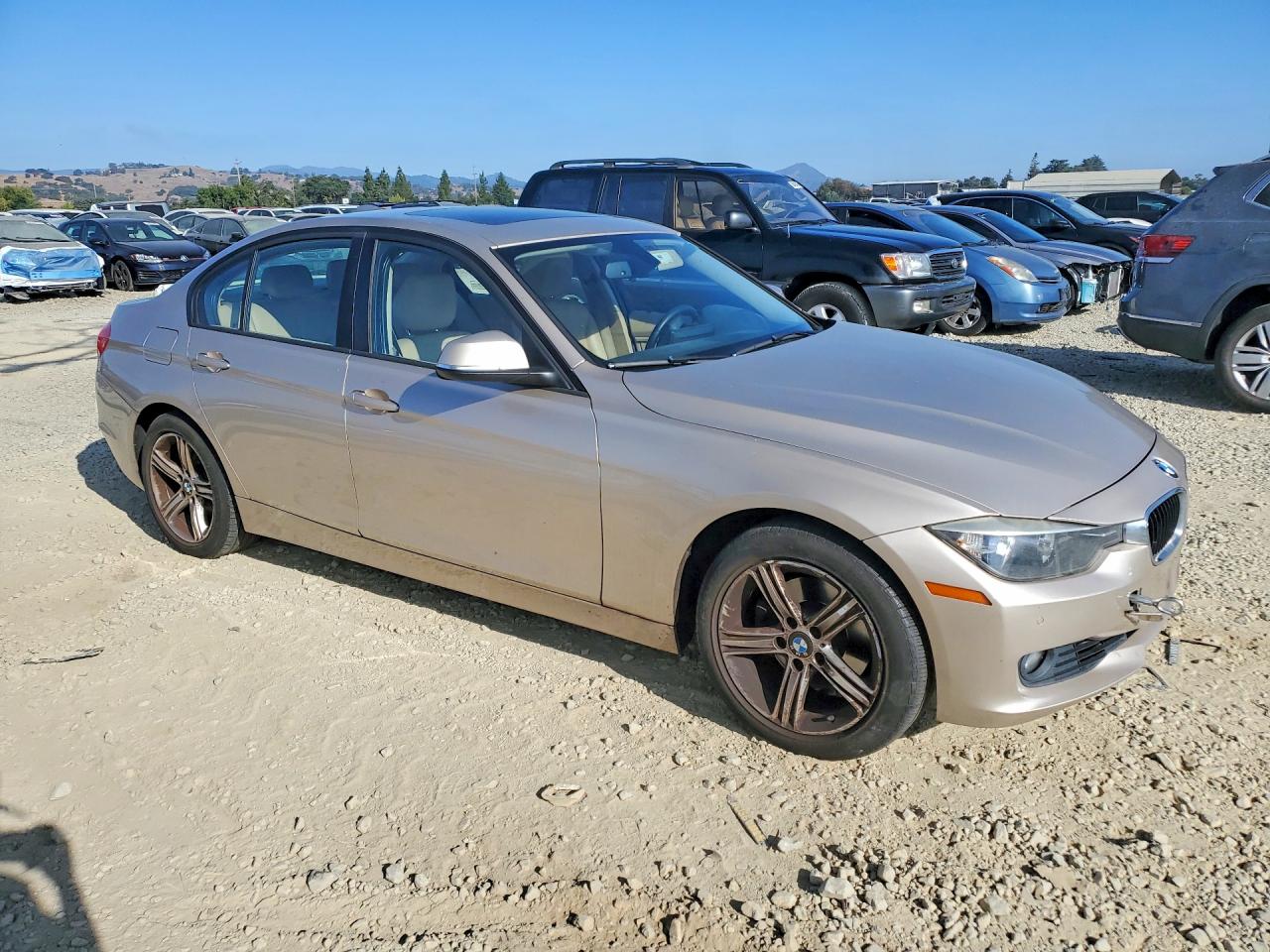 2014 Bmw 328 I Tan vin: WBA3A5C50EF604762