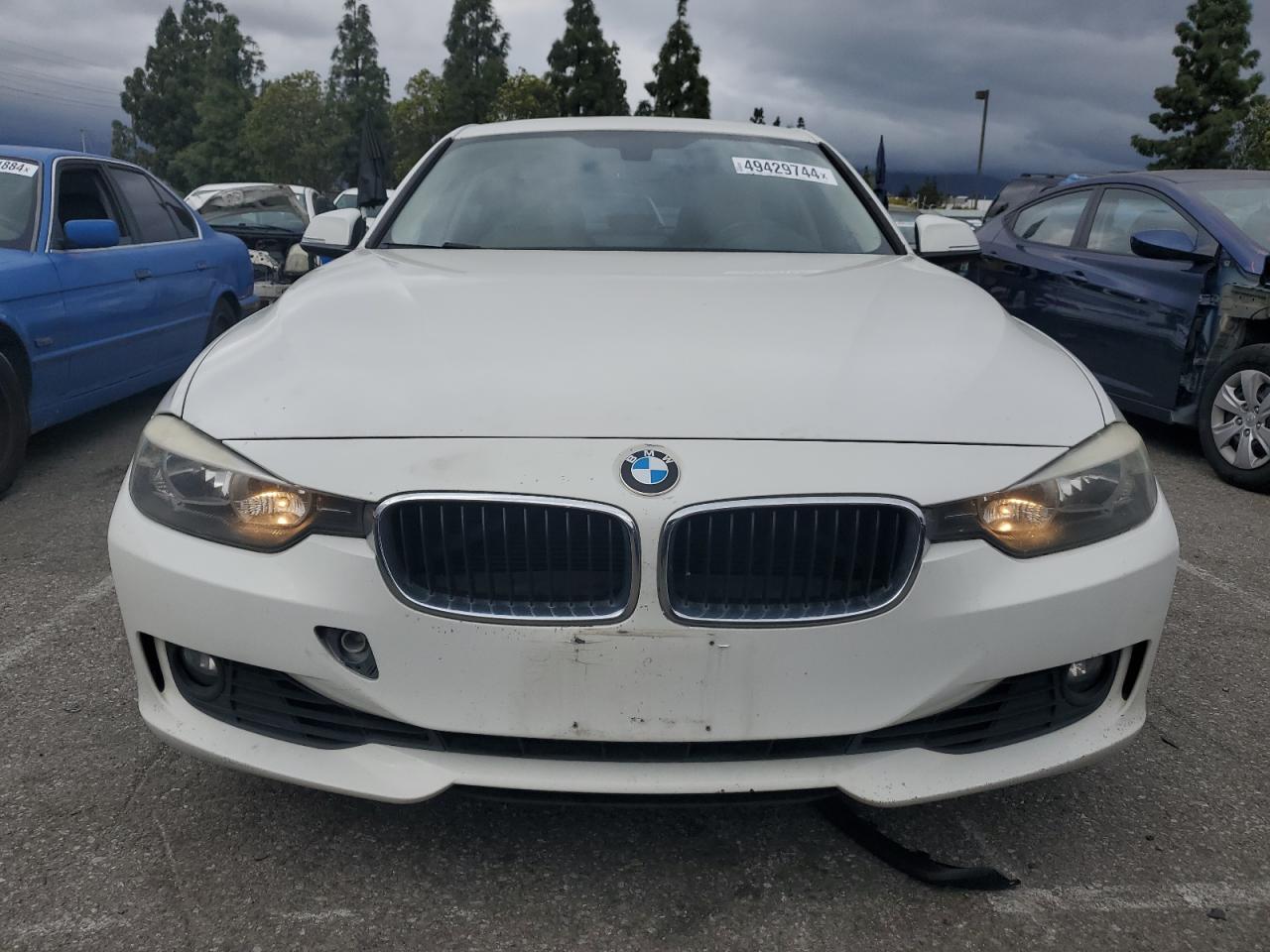 2014 Bmw 328 I White vin: WBA3A5C50EF604969