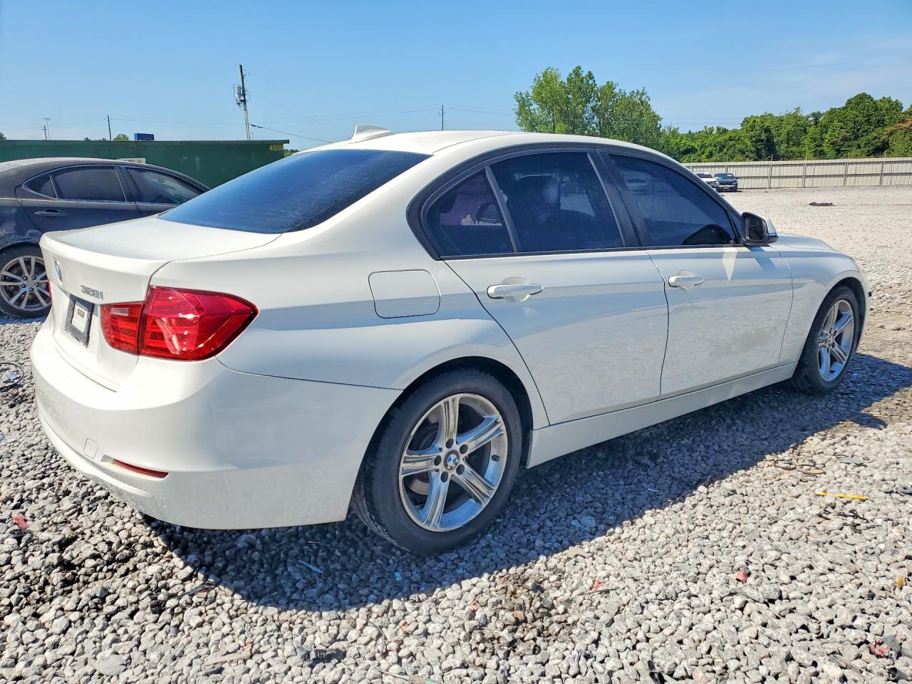 2014 Bmw 328 I White vin: WBA3A5C50EJ464726