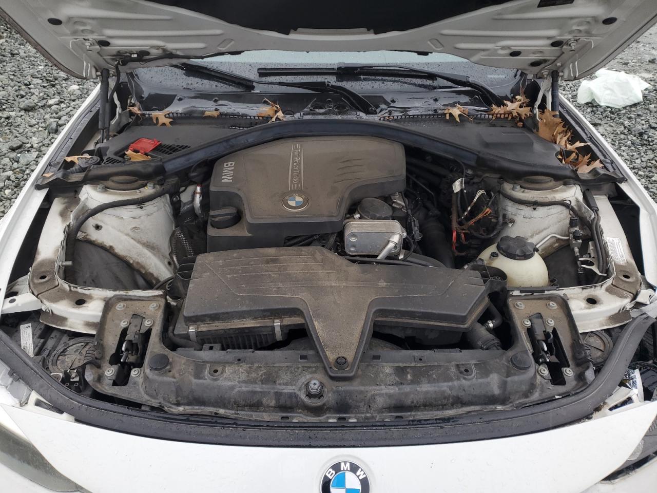 2014 Bmw 328 I White vin: WBA3A5C50EP601208