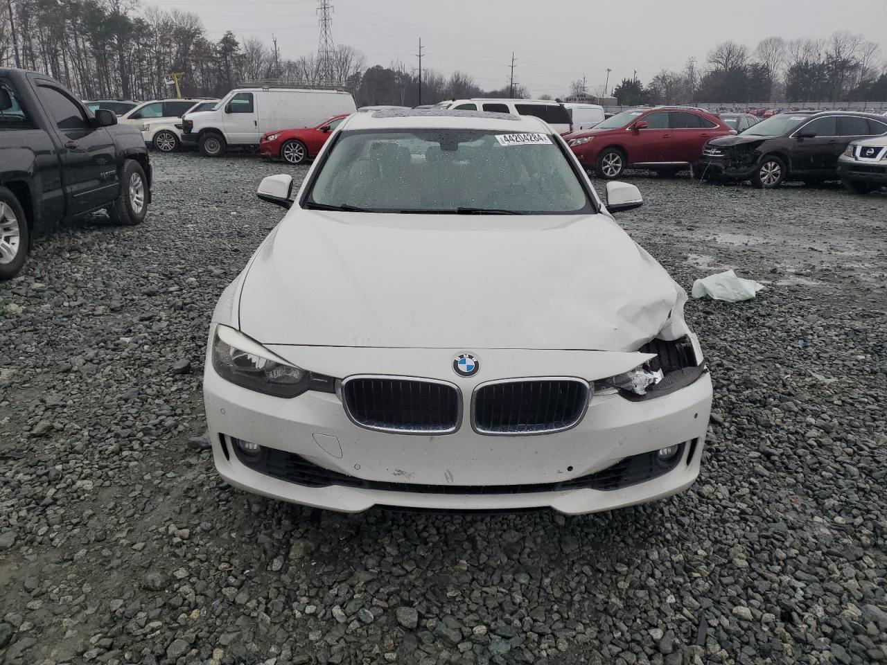 2014 Bmw 328 I White vin: WBA3A5C50EP601208