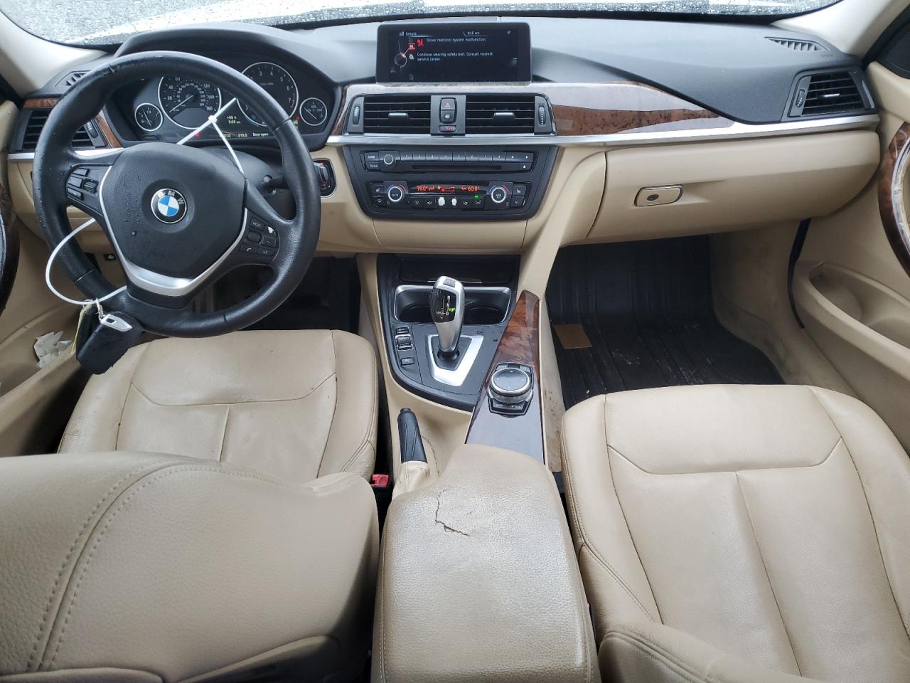 2014 Bmw 328 I White vin: WBA3A5C50EP601208