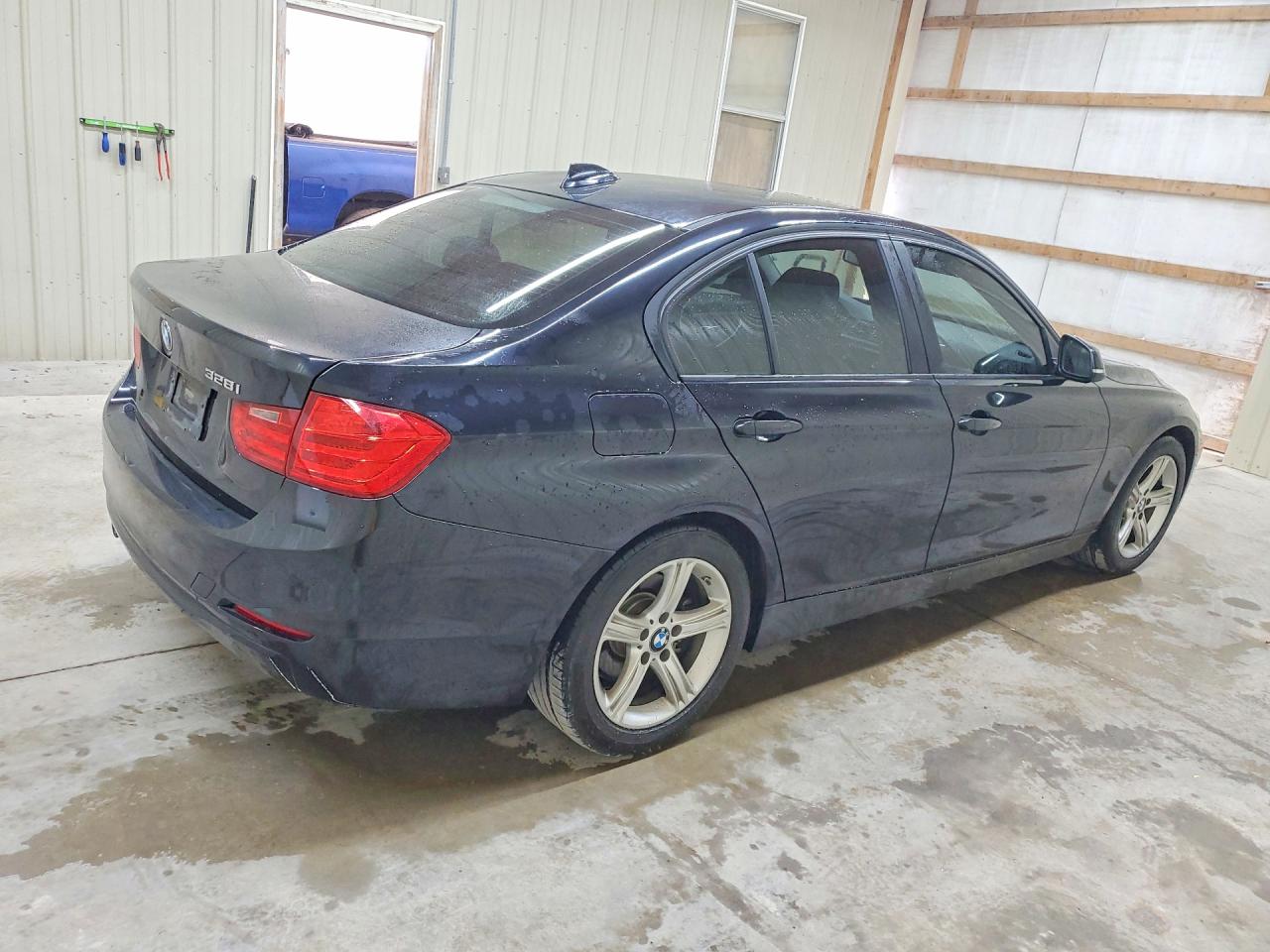 2014 Bmw 328 I Черный vin: WBA3A5C50EP602343