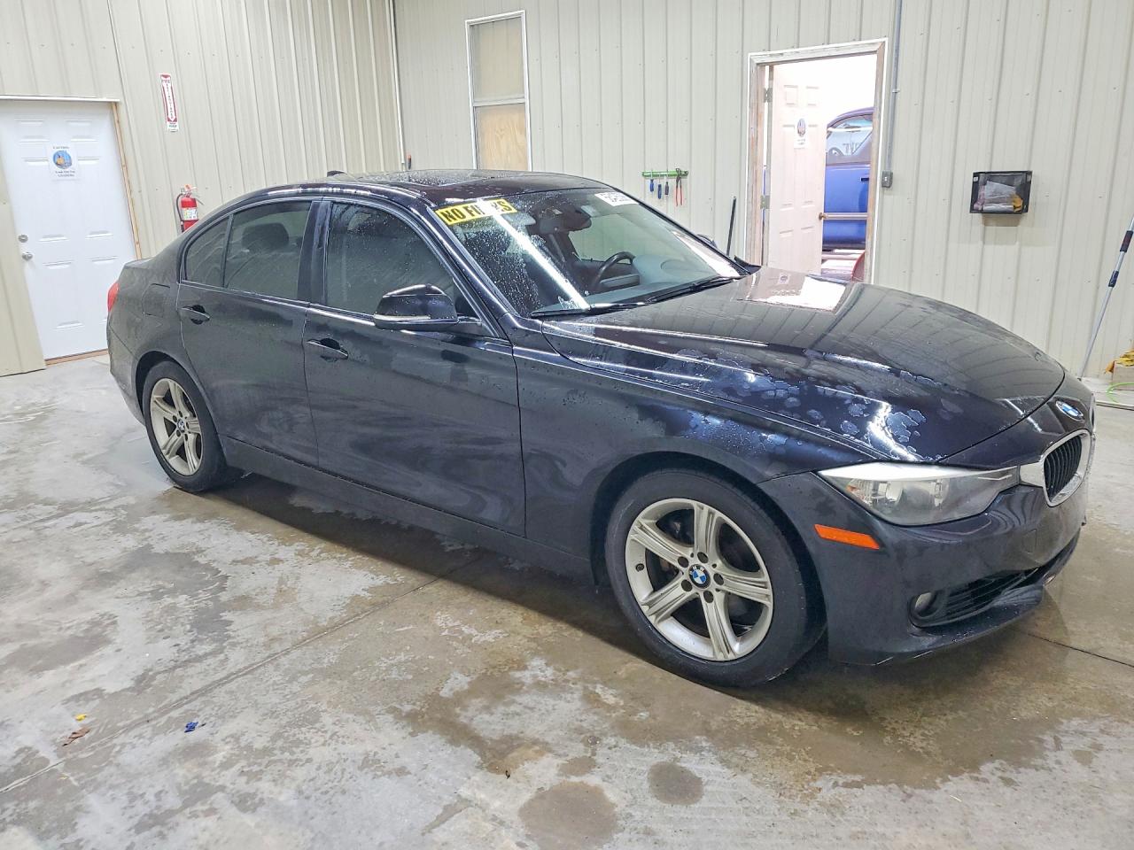 2014 Bmw 328 I Черный vin: WBA3A5C50EP602343