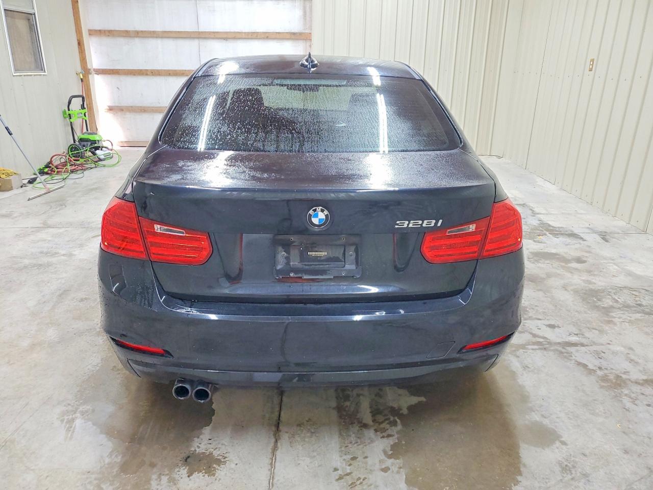 2014 Bmw 328 I Черный vin: WBA3A5C50EP602343