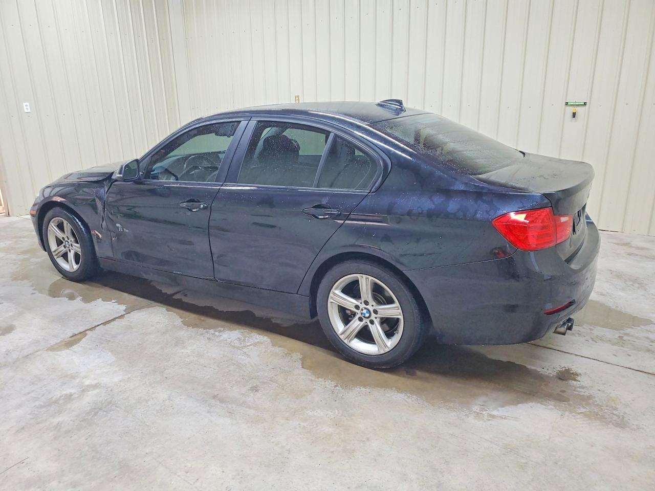 2014 Bmw 328 I Черный vin: WBA3A5C50EP602343