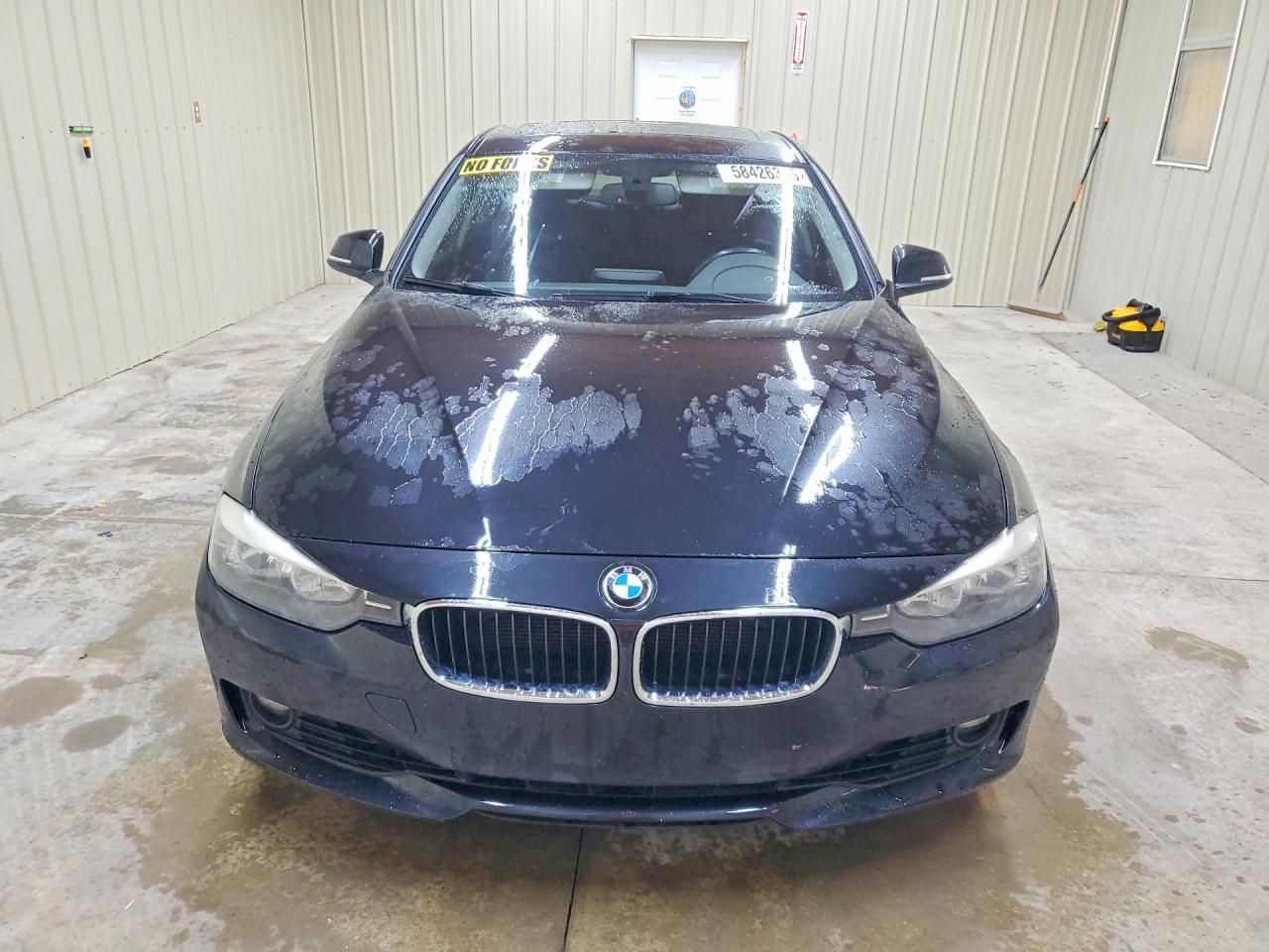 2014 Bmw 328 I Черный vin: WBA3A5C50EP602343