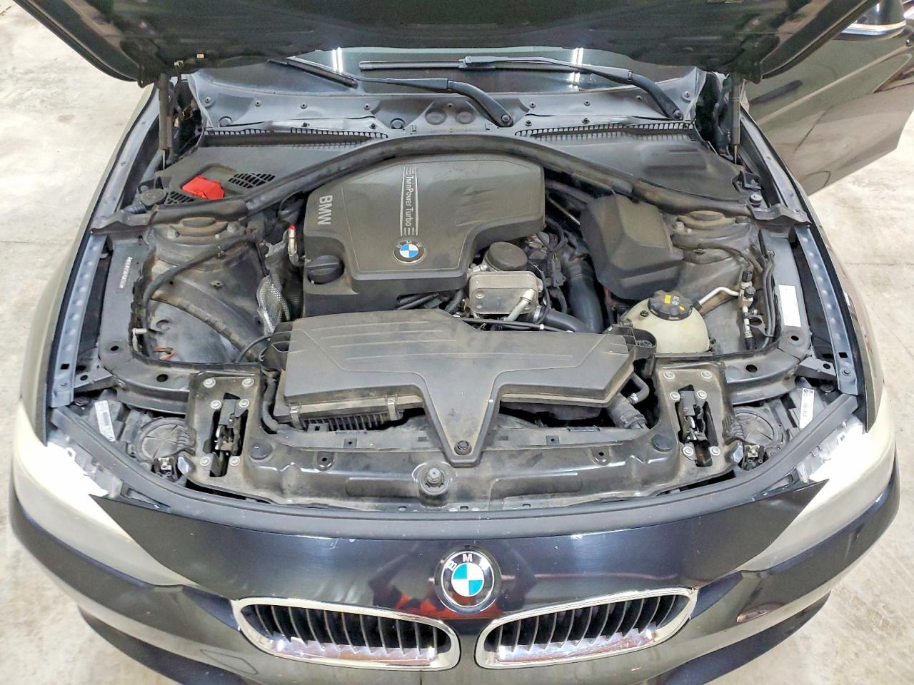 2014 Bmw 328 I Черный vin: WBA3A5C50EP602343