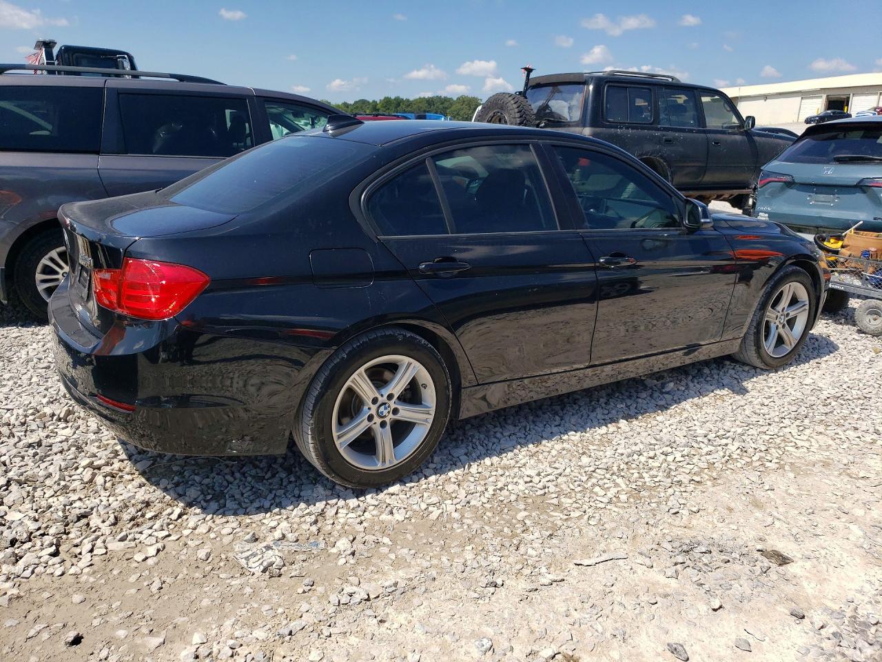 2014 Bmw 328 I Black vin: WBA3A5C50EP602343