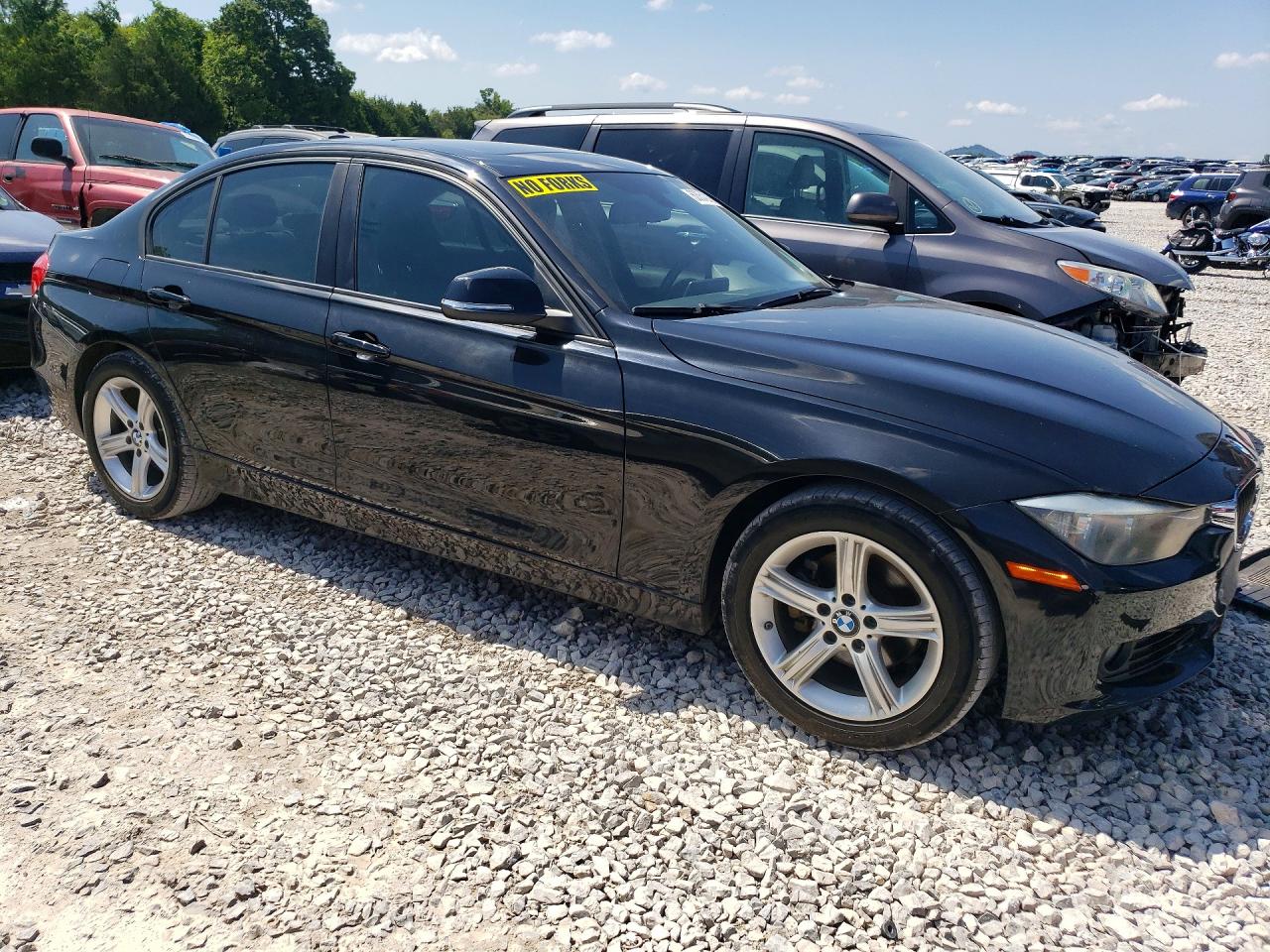 2014 Bmw 328 I Black vin: WBA3A5C50EP602343
