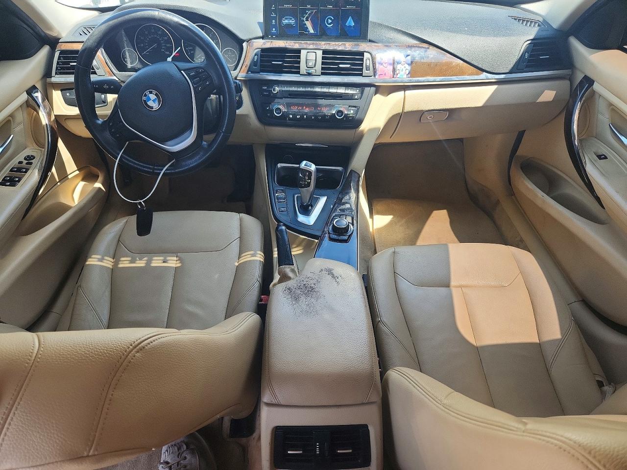 2015 Bmw 328 I White vin: WBA3A5C50FF609901