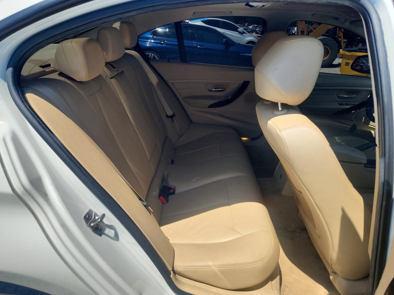 2015 Bmw 328 I White vin: WBA3A5C50FF609901