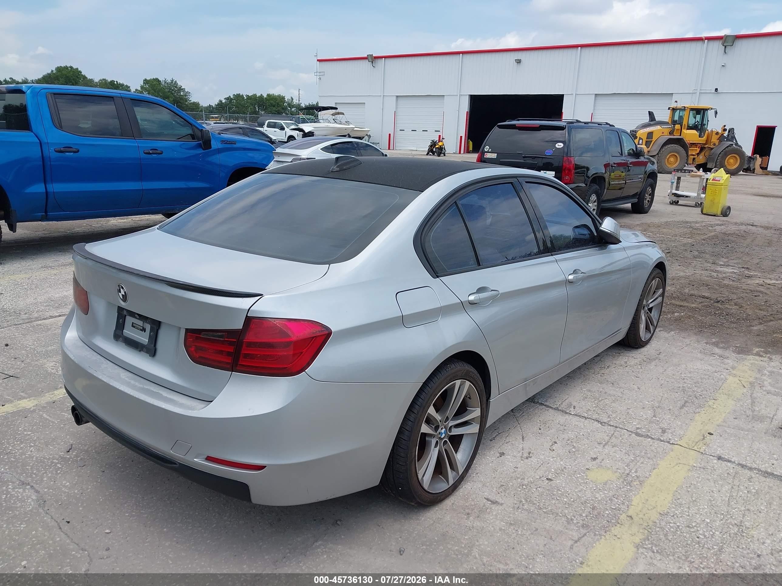 2012 Bmw 328i   Silver vin: WBA3A5C51CF341033