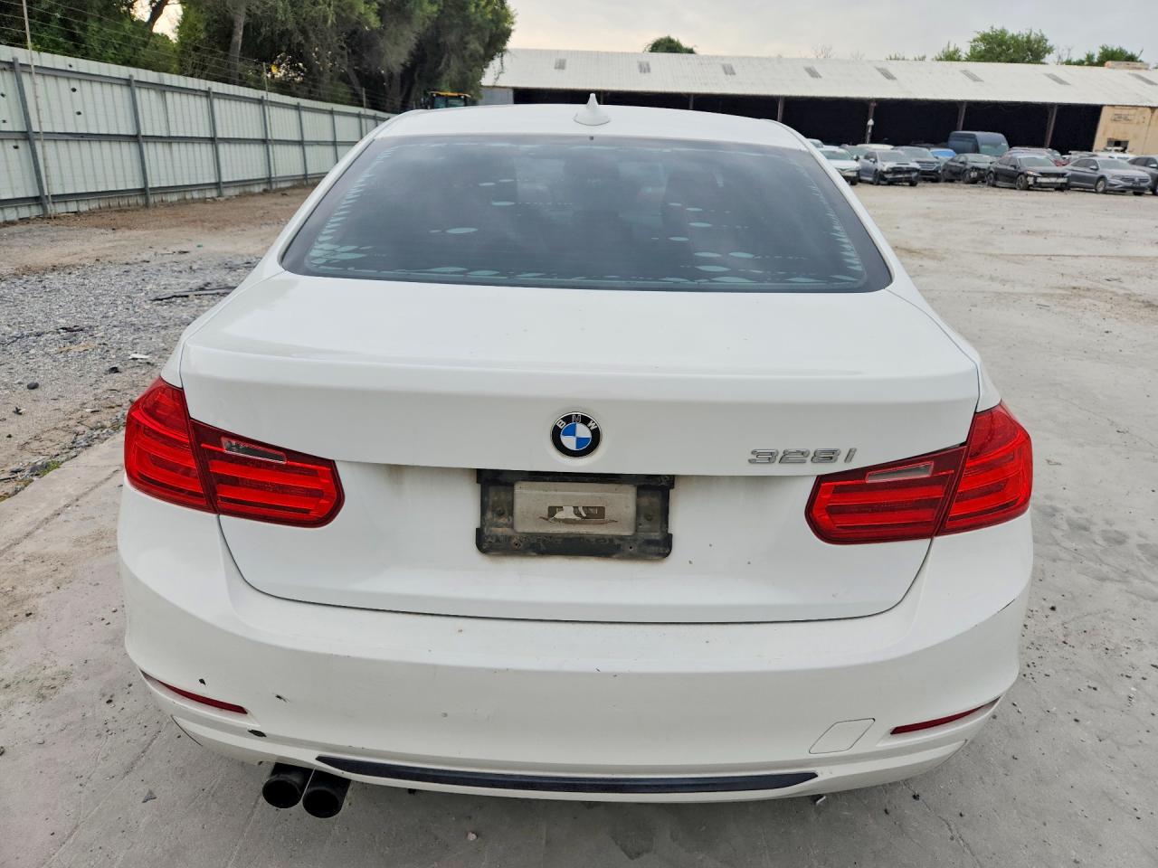 2013 Bmw 328 I White vin: WBA3A5C51DF350512