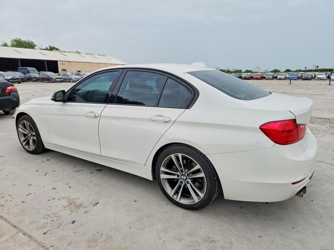 2013 Bmw 328 I White vin: WBA3A5C51DF350512
