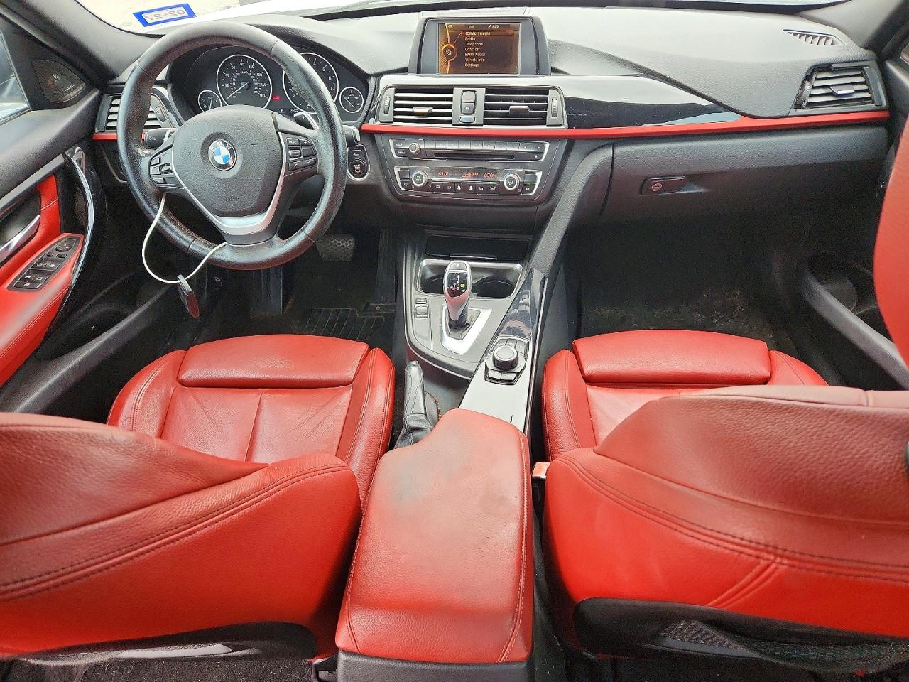 2013 Bmw 328 I White vin: WBA3A5C51DF350512