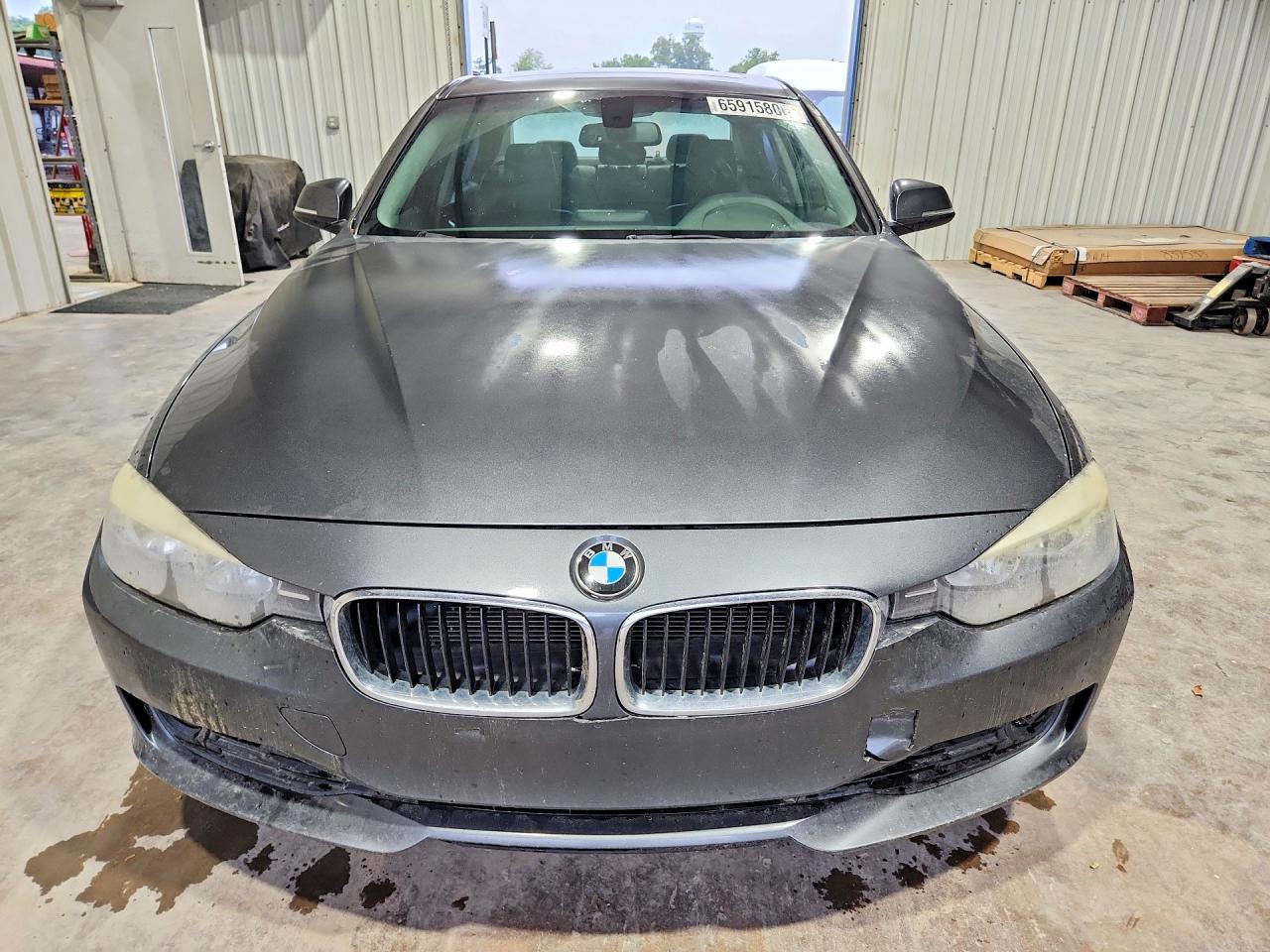 2013 Bmw 328 I Gray vin: WBA3A5C51DF352552