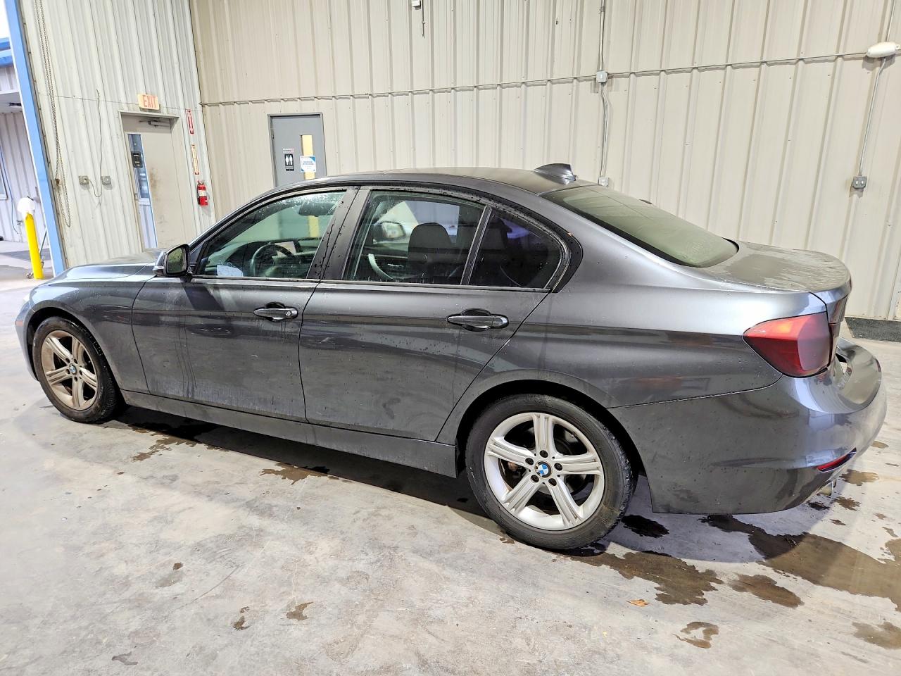2013 Bmw 328 I Gray vin: WBA3A5C51DF352552