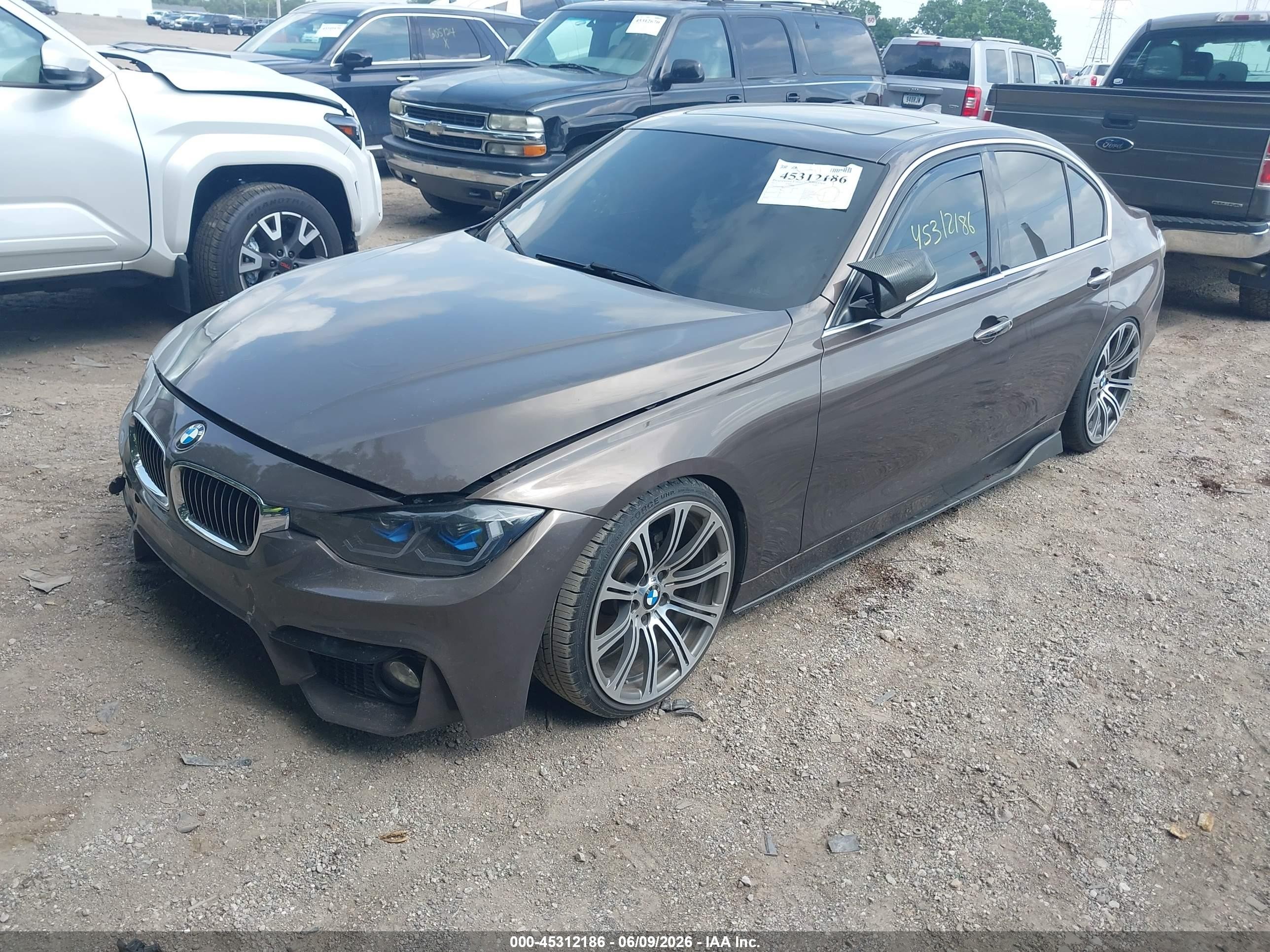 2013 Bmw 328i   Brown vin: WBA3A5C51DF356939