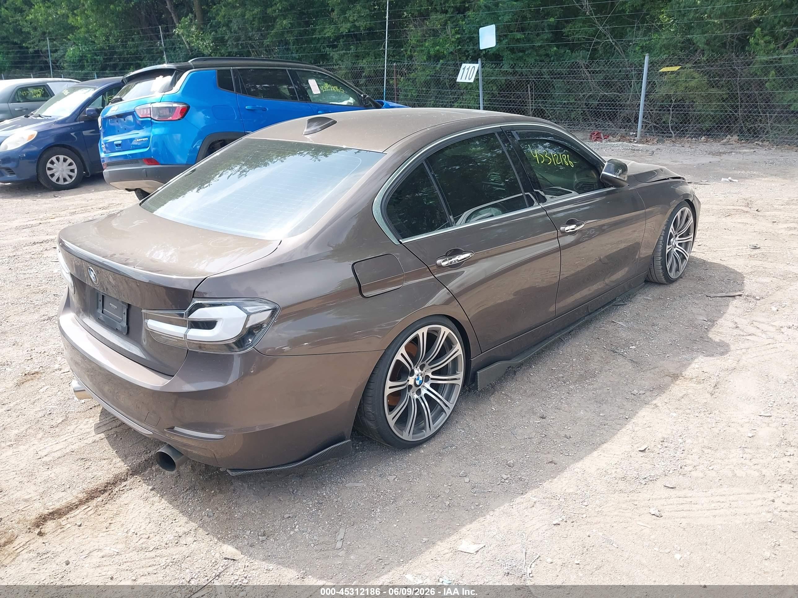 2013 Bmw 328i   Brown vin: WBA3A5C51DF356939